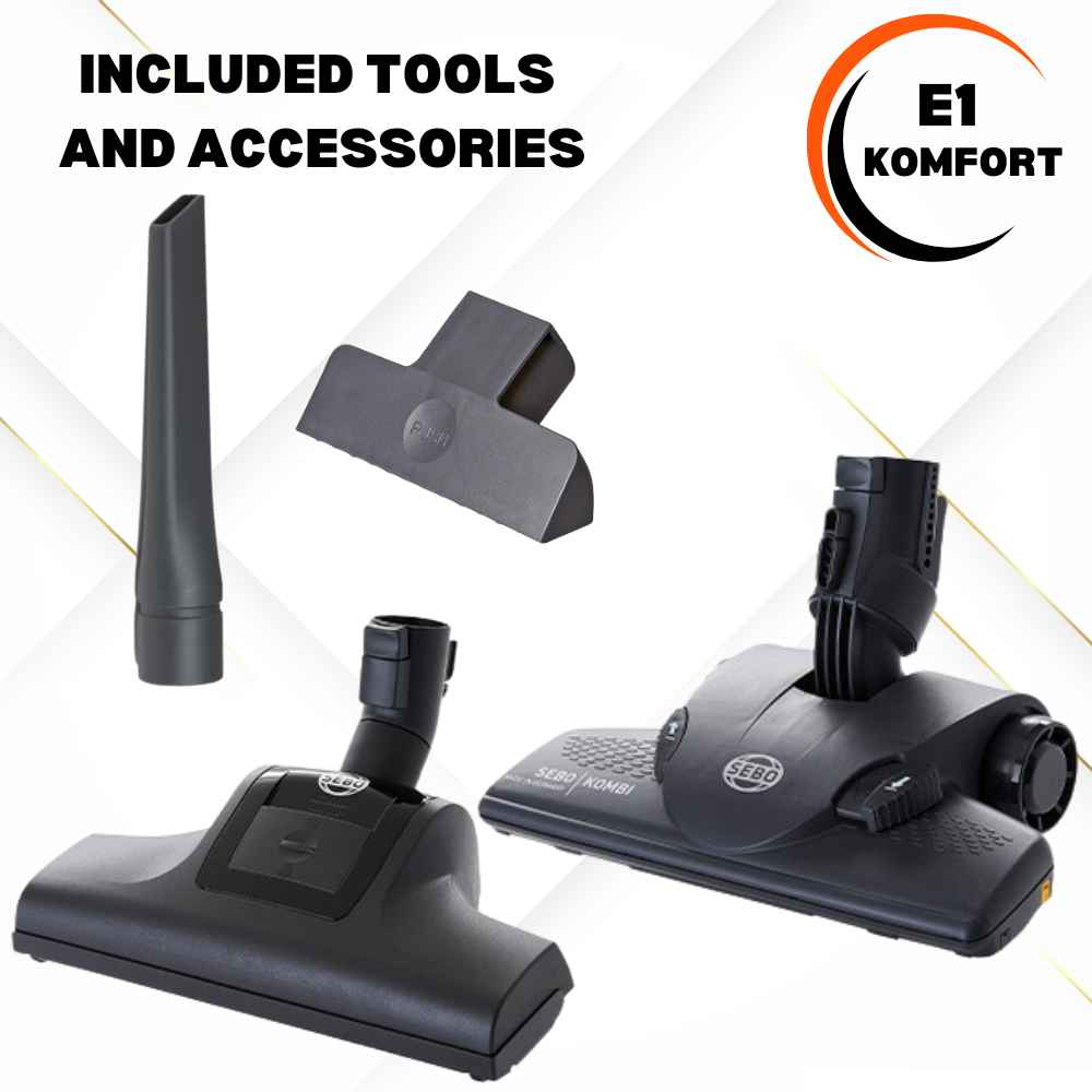 SEBO AIRBELT E1 Komfort ePower +Boost Navy 92624GB