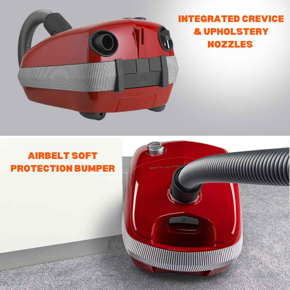 SEBO AIRBELT E1 Red ePower +Boost Cylinder Vacuum Cleaner 92623GB