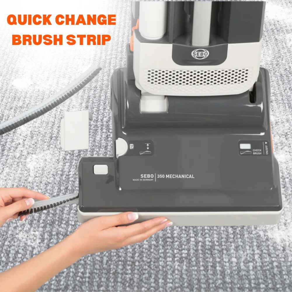 SEBO 350 Evolution Commercial Upright Vacuum Cleaner 36cm Width 91360GB