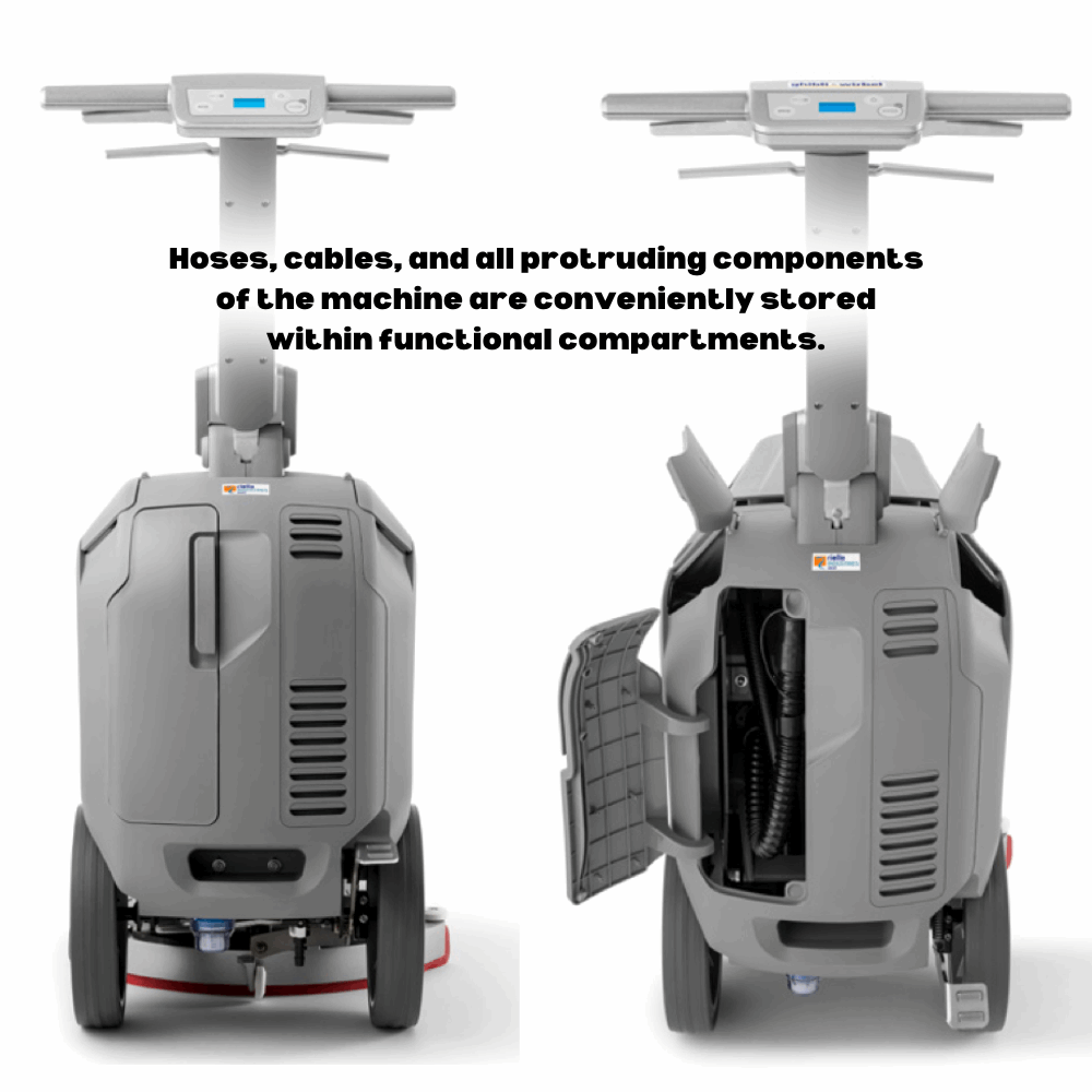 Ghibli & Wirbel ROYAL 15 M 38 BC Scrubber Dryer Lithium Plus Battery Powered Compact Floor Cleaning Machine