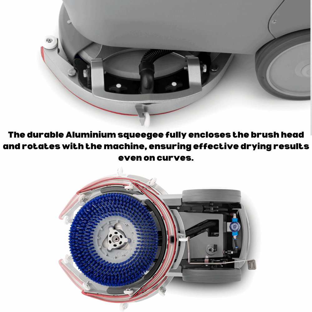 Ghibli & Wirbel ROYAL 15 M 38 BC Scrubber Dryer Lithium Plus Battery Powered Compact Floor Cleaning Machine