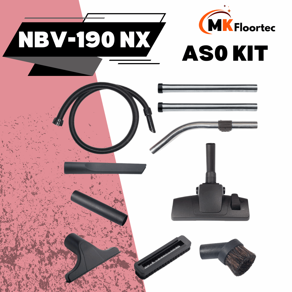 Numatic AS0 tool kit for NBV 190 NX cordless vacuum cleaner