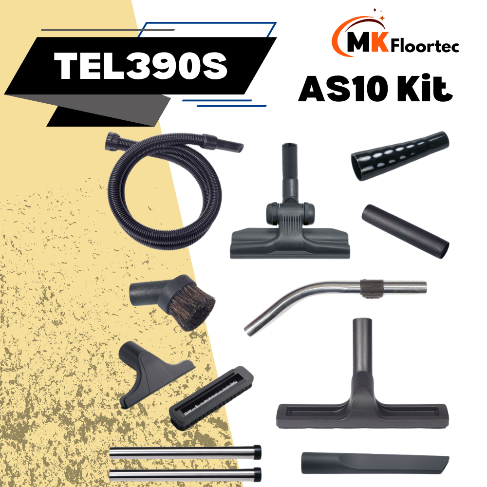 Numatic AS10 tool and attachment kit for TEL390S TradeLine L-Class vacuum cleaner