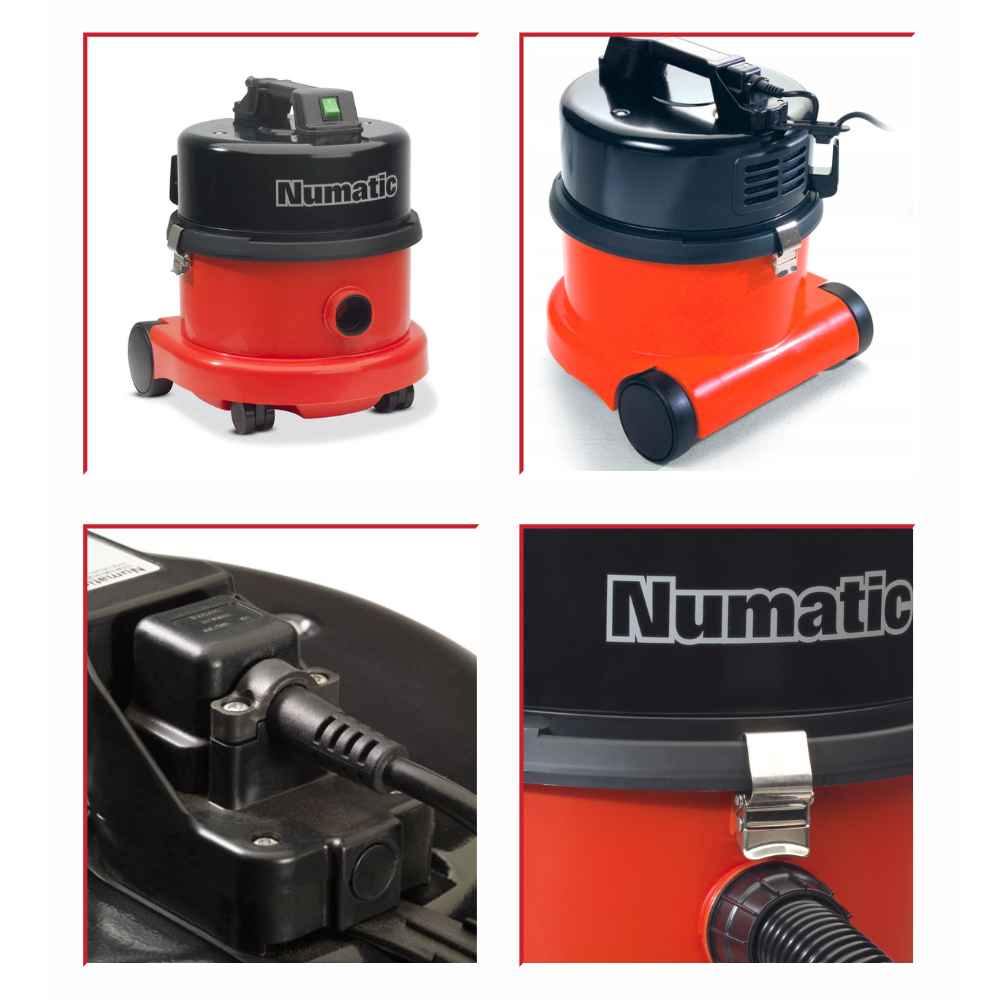 Numatic NVQ240 Commercial Vacuum Cleaner With Steel Head