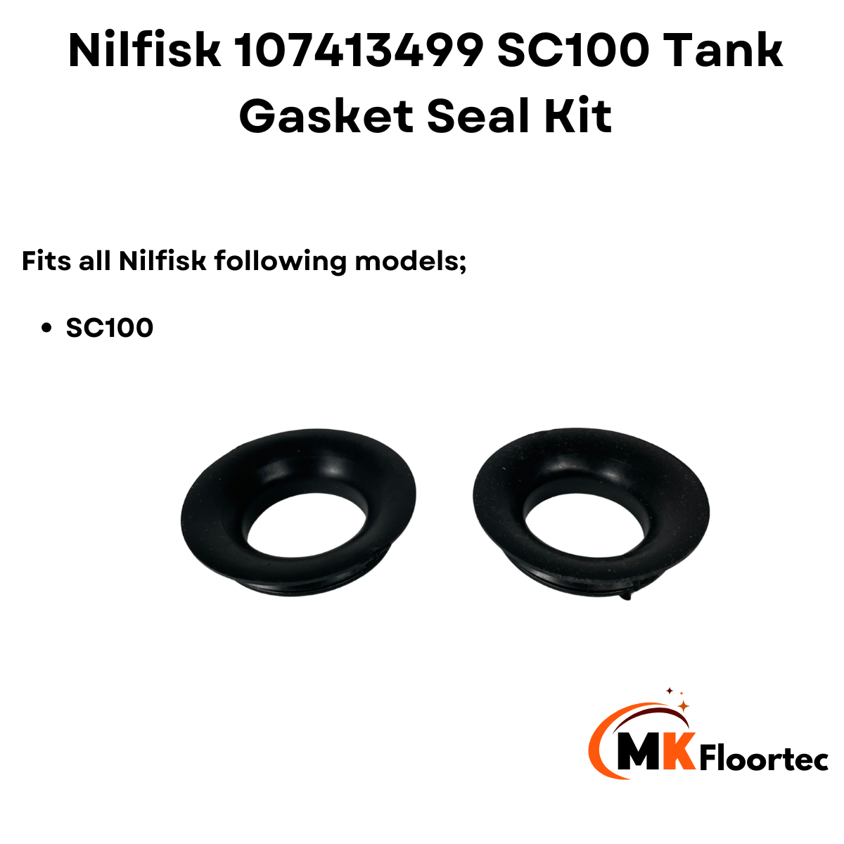 Nilfisk 107413499 SC100 Tank Gasket Seal Kit
