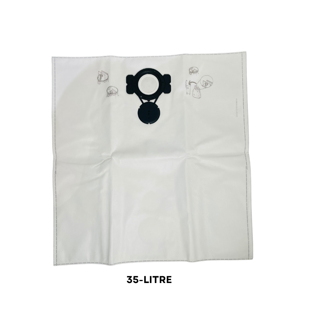 Nilfisk 107419592 ATTIX 40/50 Vacuum Cleaner Fleece Filter Bags