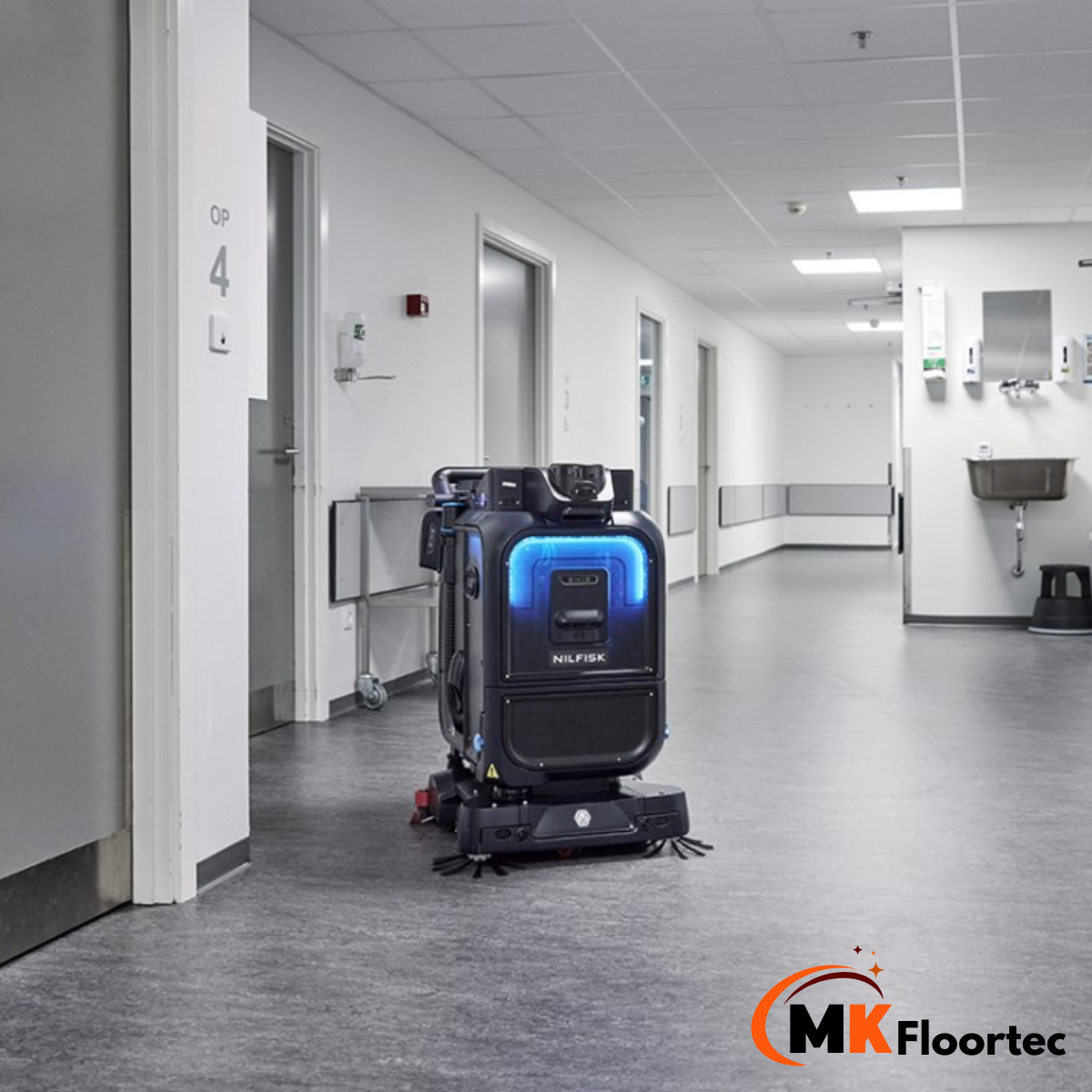 Nilfisk SC25 Autonomous Robot Scrubber Dryer Floor Cleaning Machine