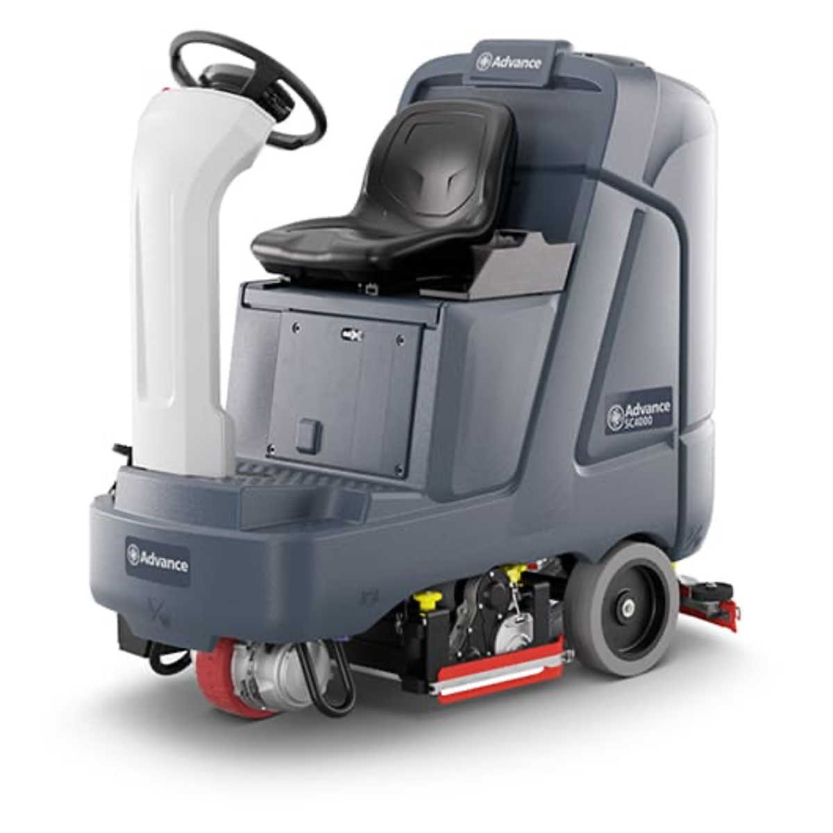 Nilfisk SC4000 Industrial Ride-On Floor Scrubber Dryer