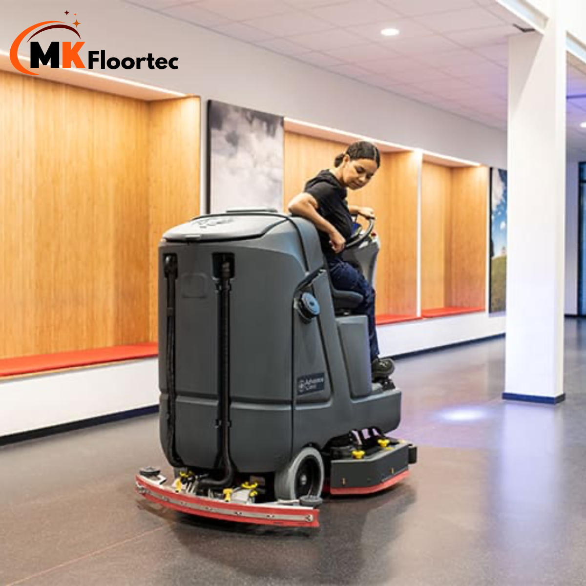 Nilfisk SC4000 Industrial Ride-On Floor Scrubber Dryer