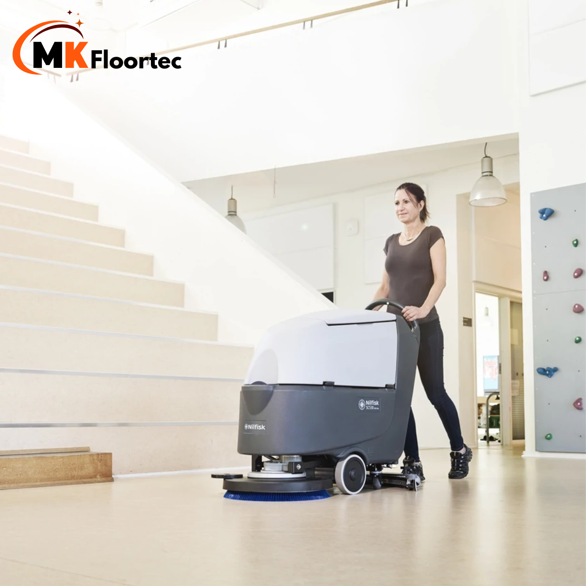 Nilfisk SC530 Walk-Behind Scrubber Dryer – Battery Floor Machine (B & BD Models)