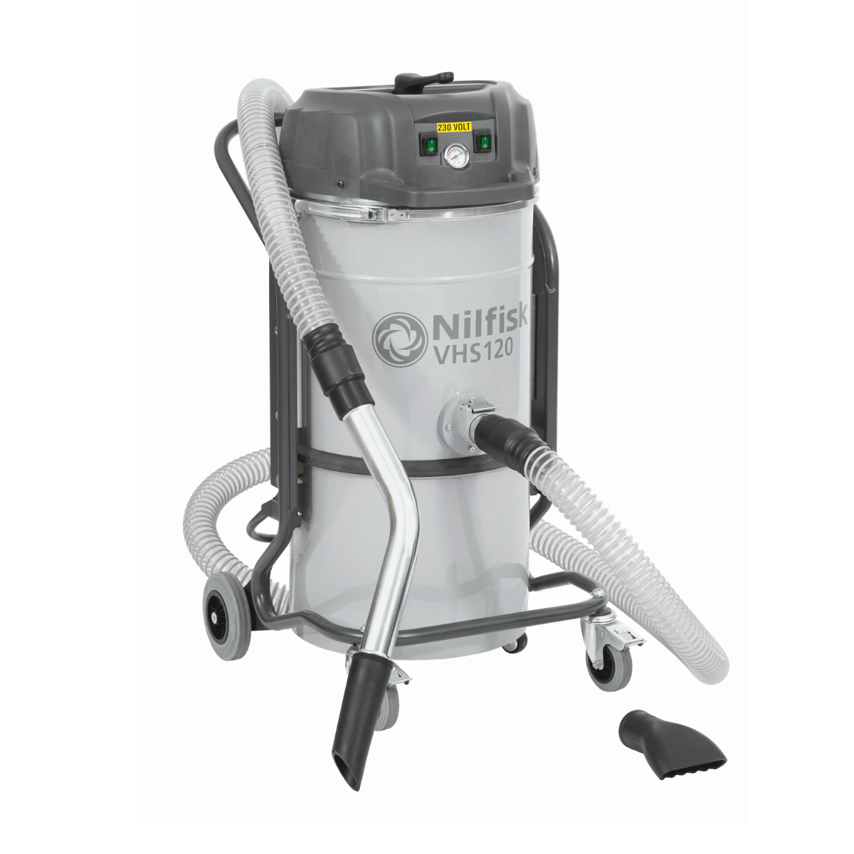 Nilfisk VHS120 CC GV Metal + Swarf Industrial Vacuum Cleaner CB5007 + Full Kit