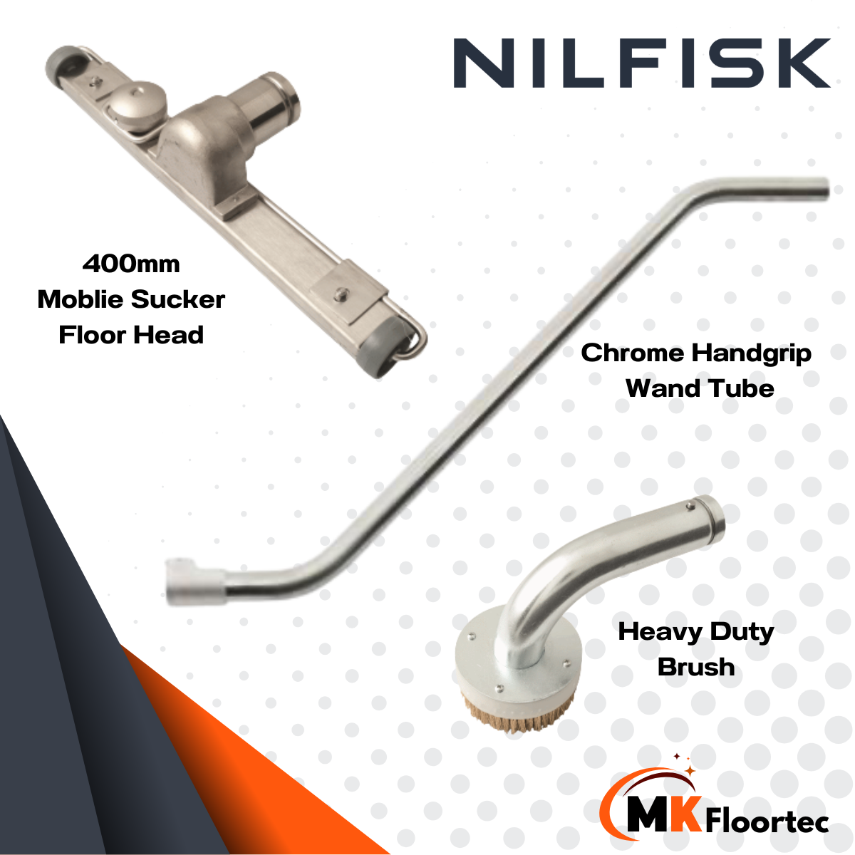 Nilfisk VHS120 Industrial Vacuum Cleaner CB4001 + Full Kit
