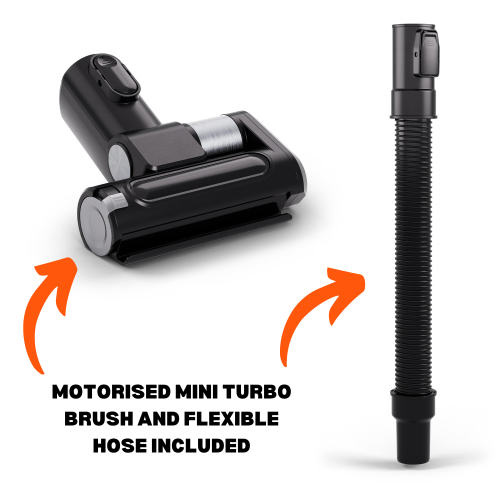 Nilfisk VU200 Cordless Stick Vacuum Cleaner 128390175 tools