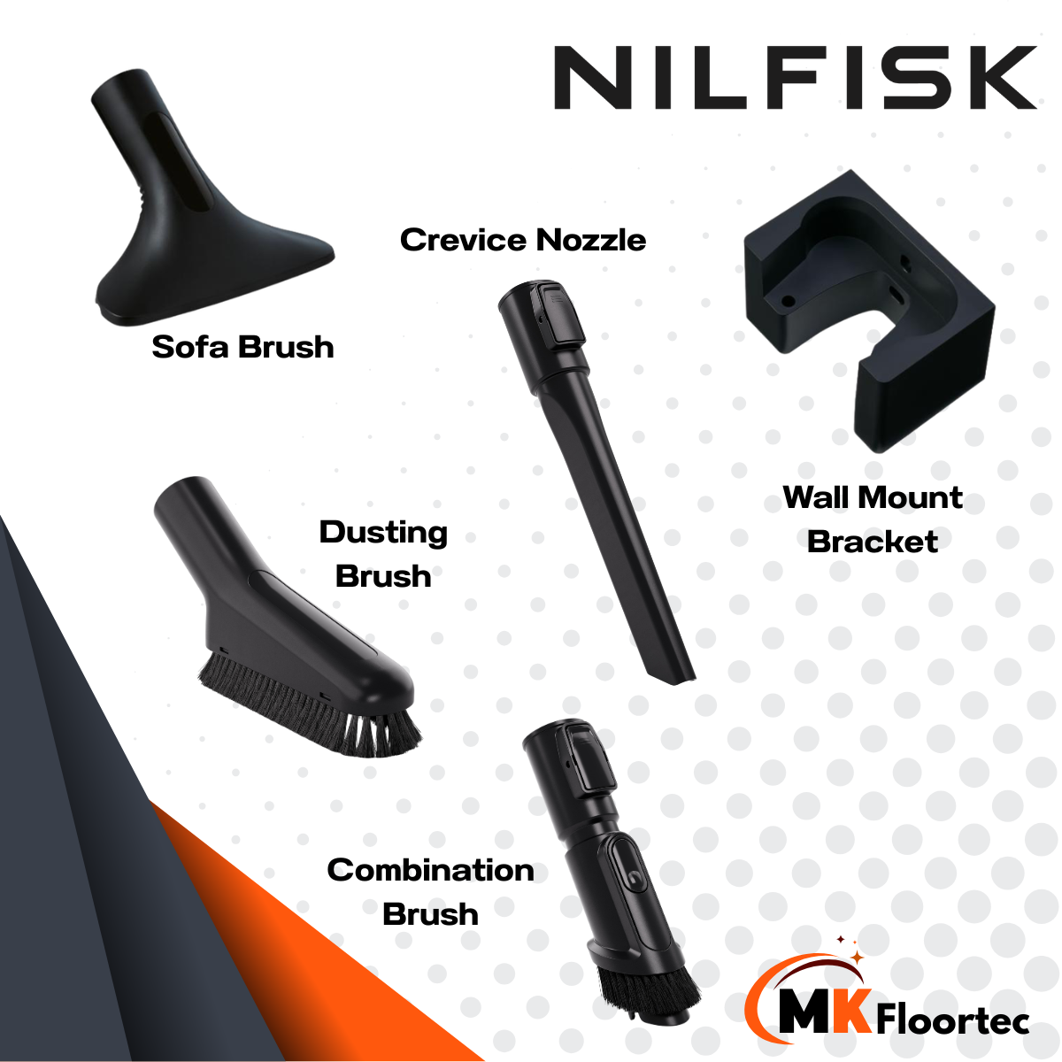 Nilfisk VU200 Cordless Stick Vacuum Cleaner