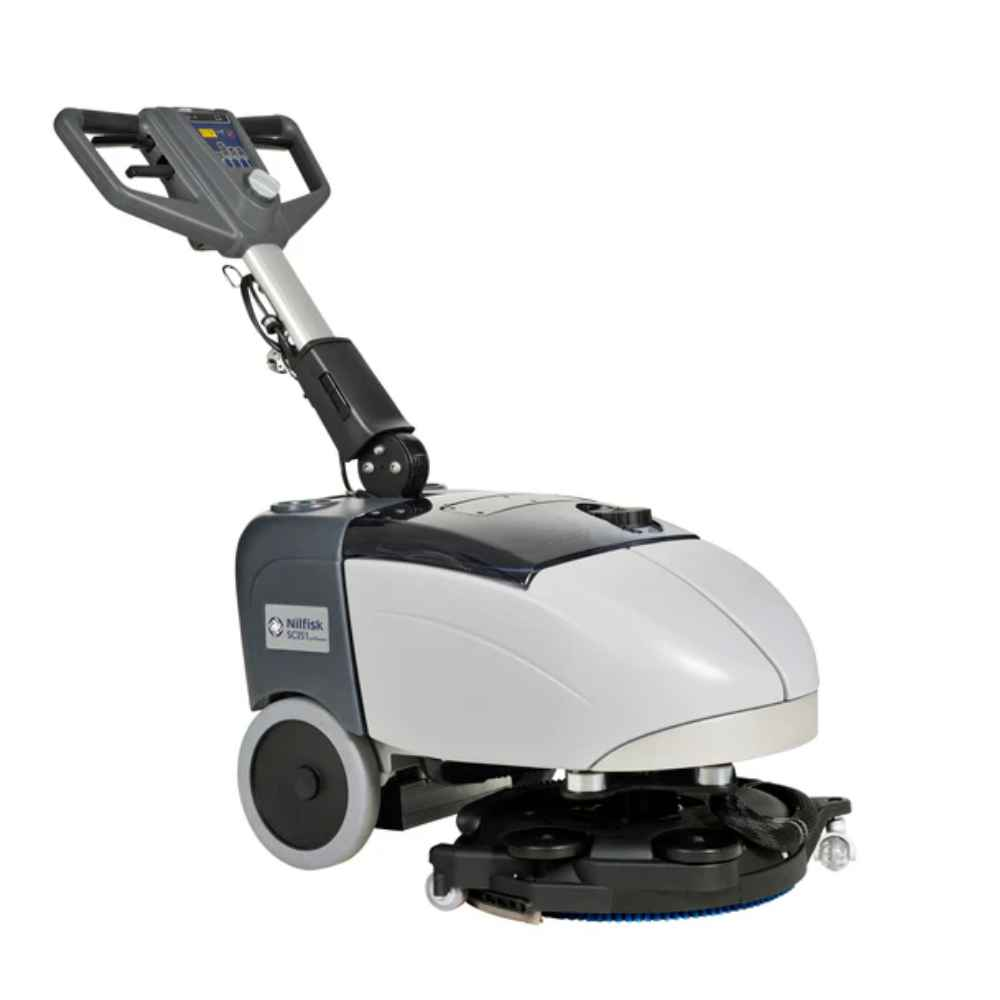 Nilfisk SC351 Scrubber Dryer Battery Powered Cordless Floor Cleaning Machine