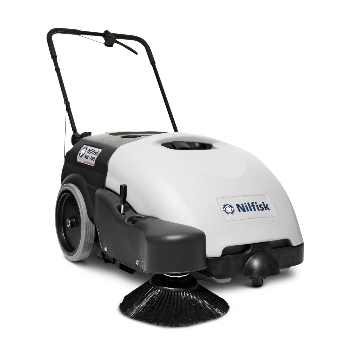 Nilfisk SW750 Walk-Behind Battery Powered Industrial Sweeper