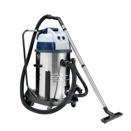 Nilfisk VL100-75 wet and dry vacuum cleaner. Industrial wet vac