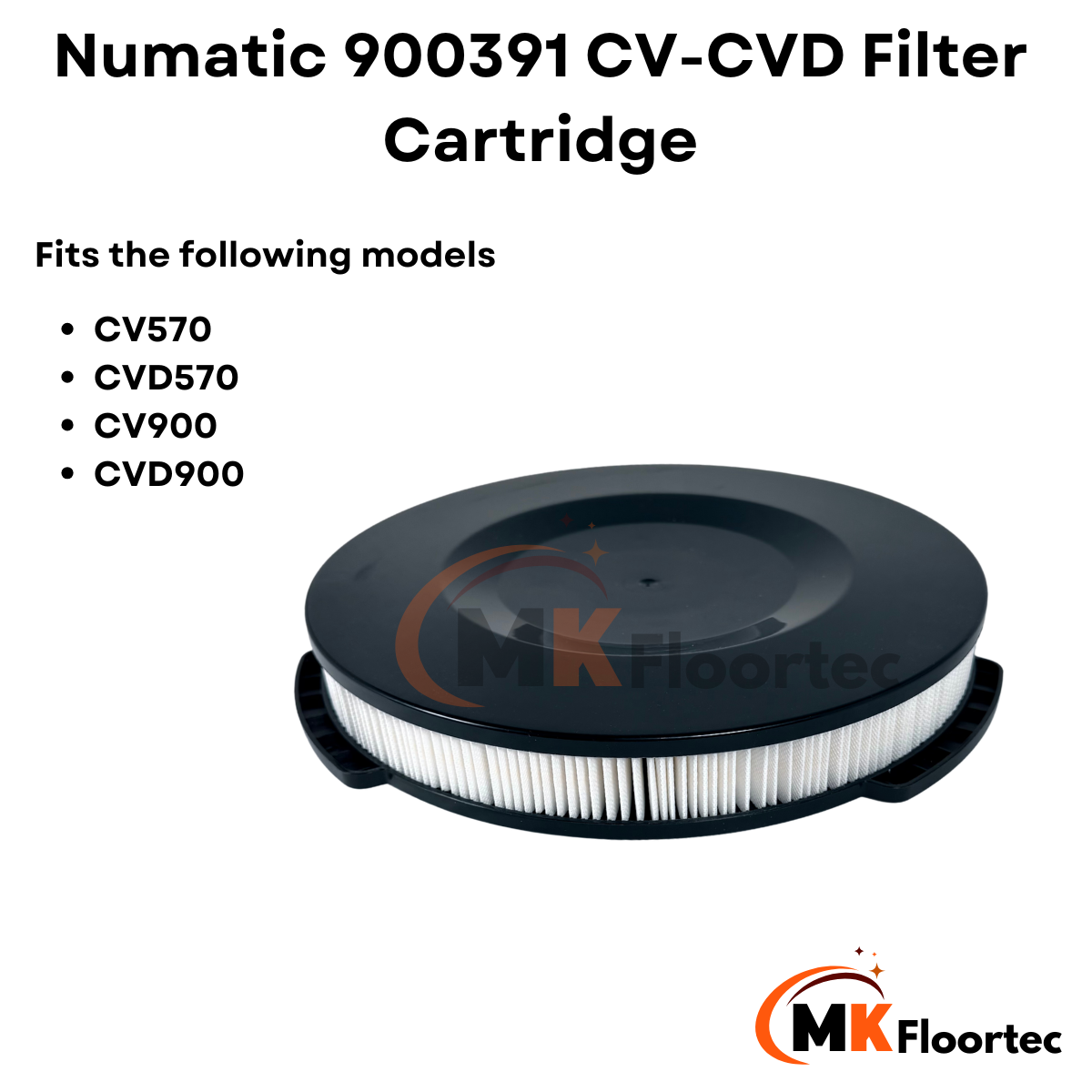 Numatic 900391 CV-CVD Filter Cartridge