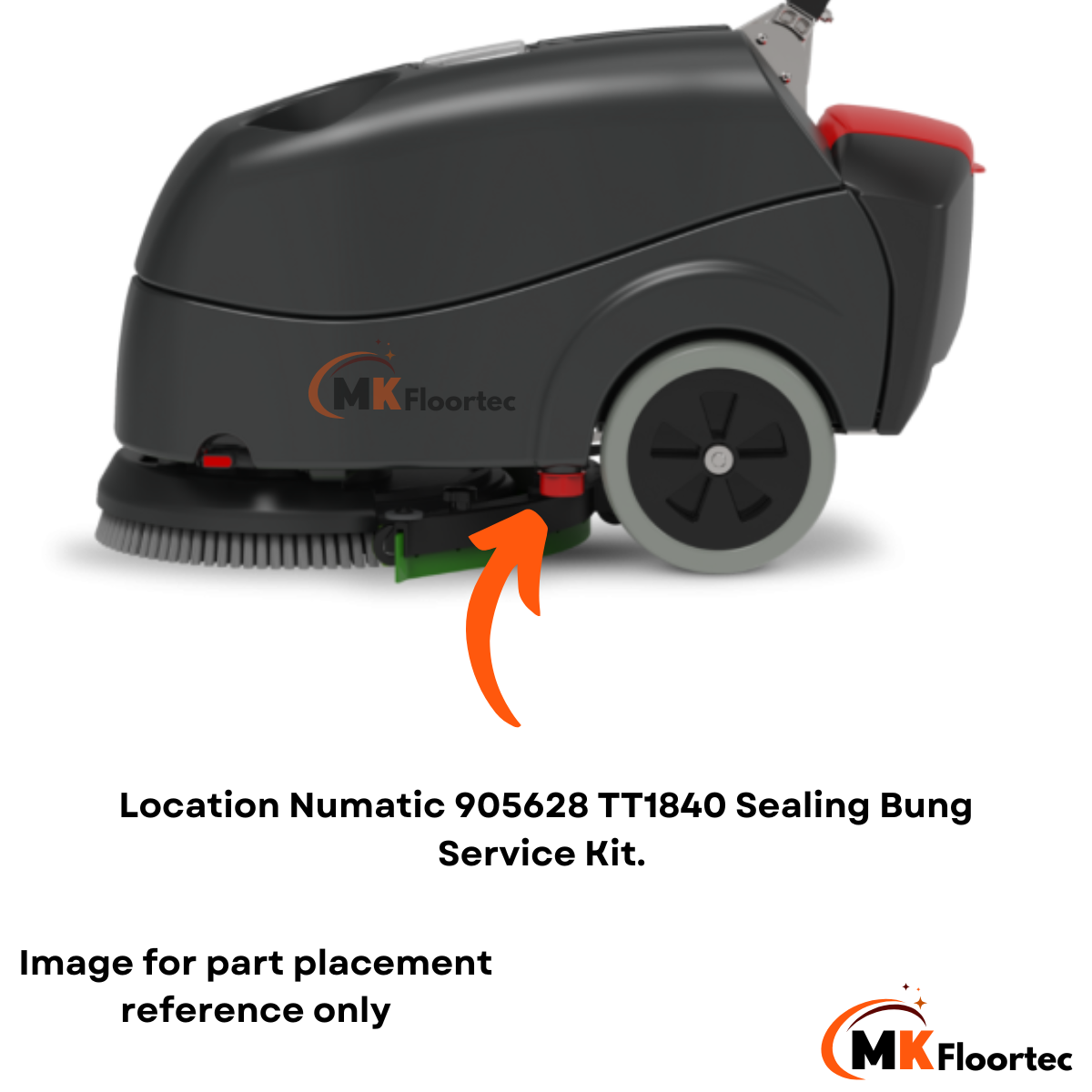 Numatic 905628 TT1840 Sealing Bung Service Kit