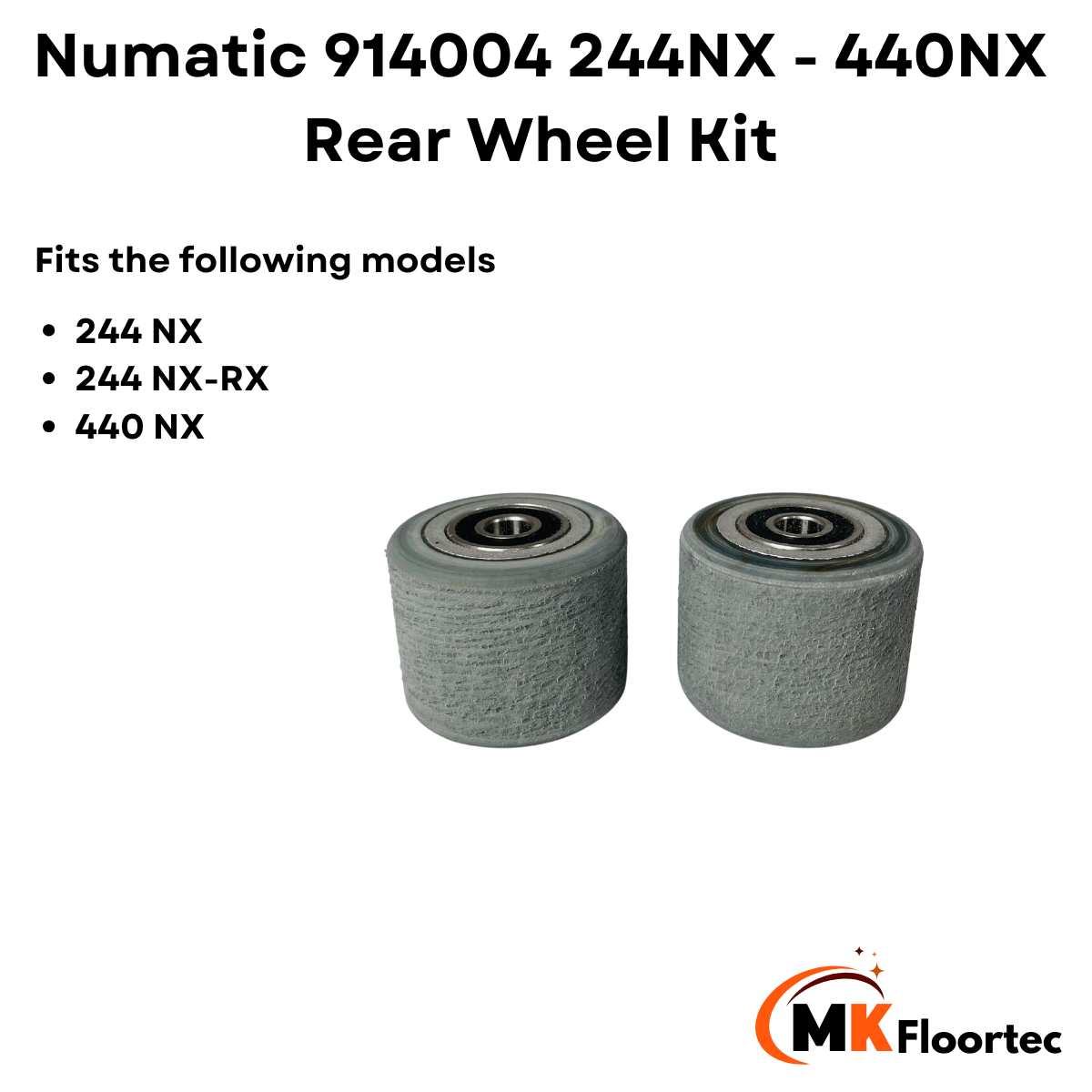 Numatic 914004 244NX - 440NX Rear Wheel Kit