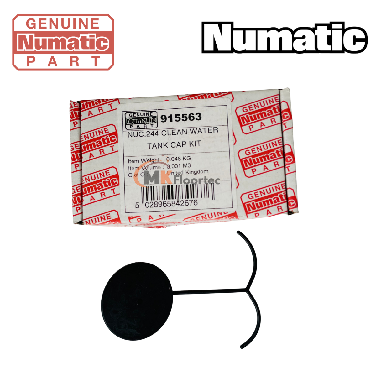 Numatic 915563 244NX - 440NX Clean Water Tank Cap