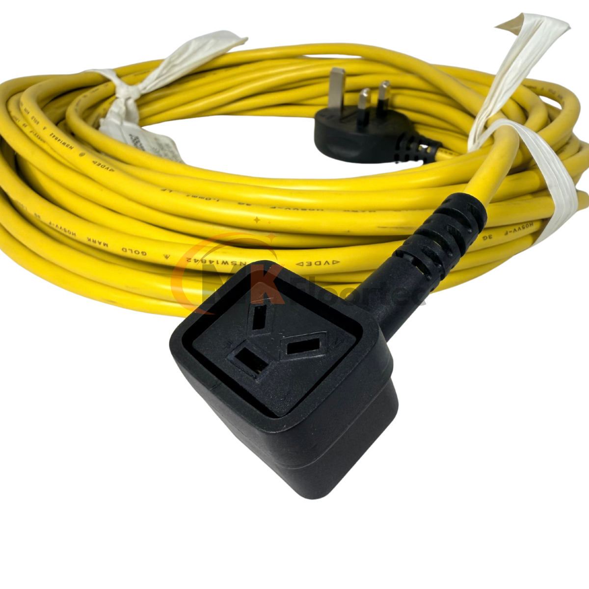 Numatic 922562 15m Yellow Mains Cable NLL332 & NLL415 Floor Scrubber