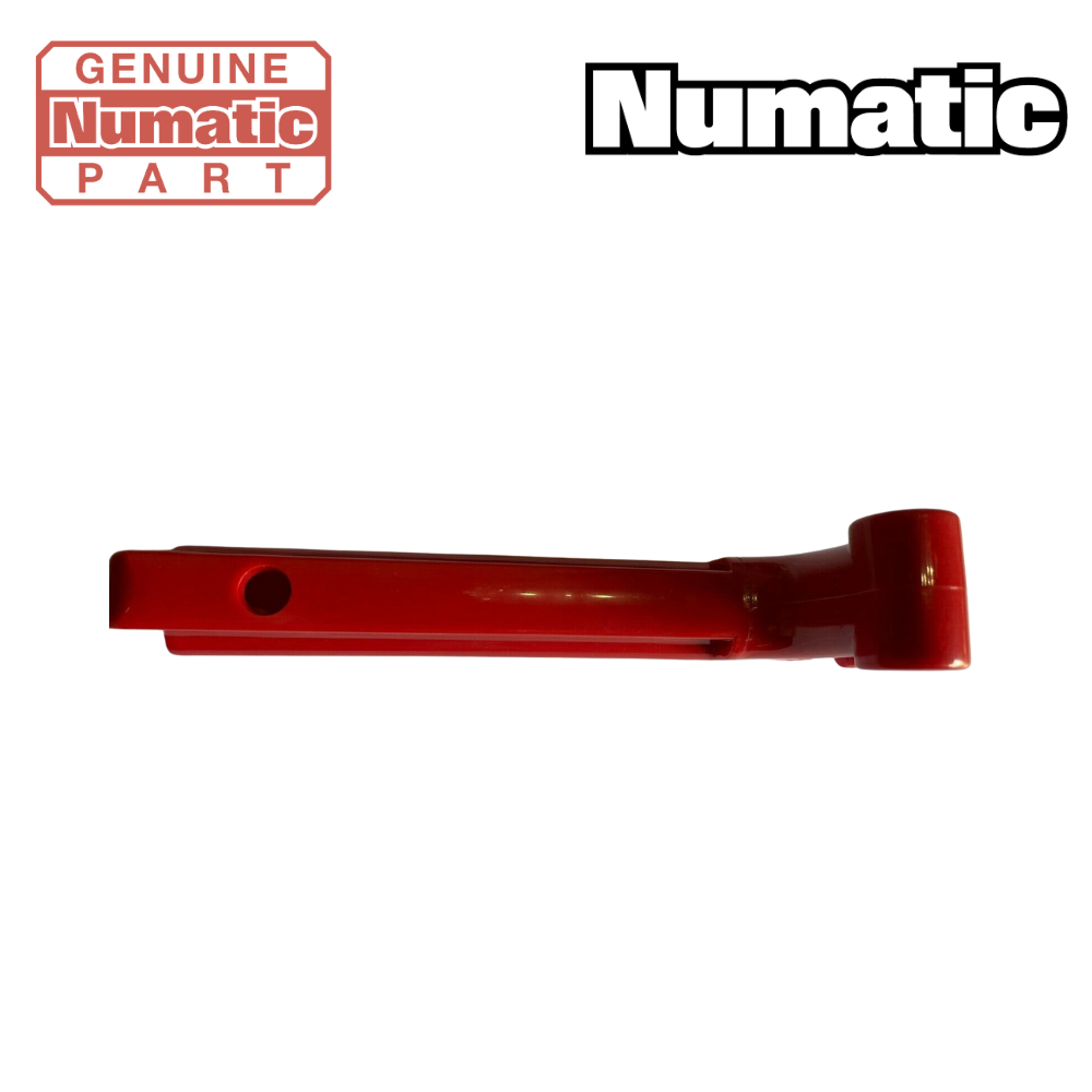 Red operating trigger lever for Numatic floor machine handle, 903547