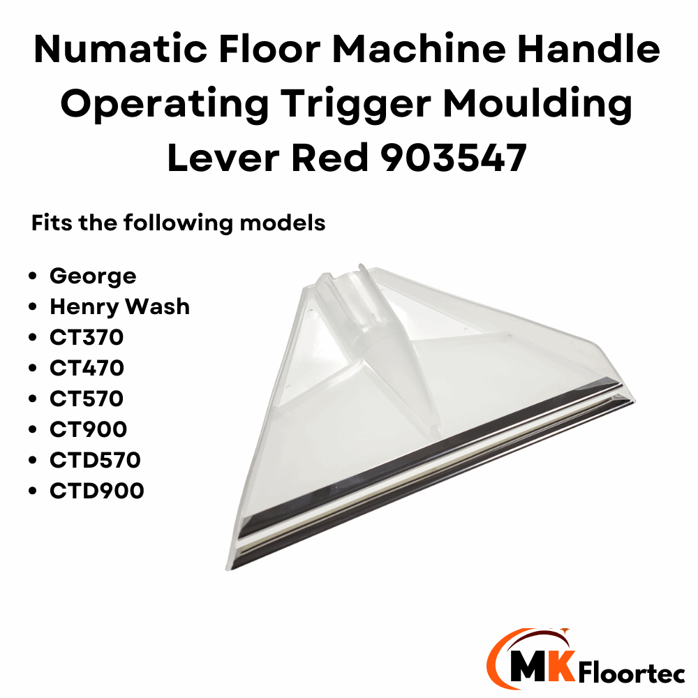 Numatic 903547 carpet cleaner fishtail liquid floor extraction nozzle