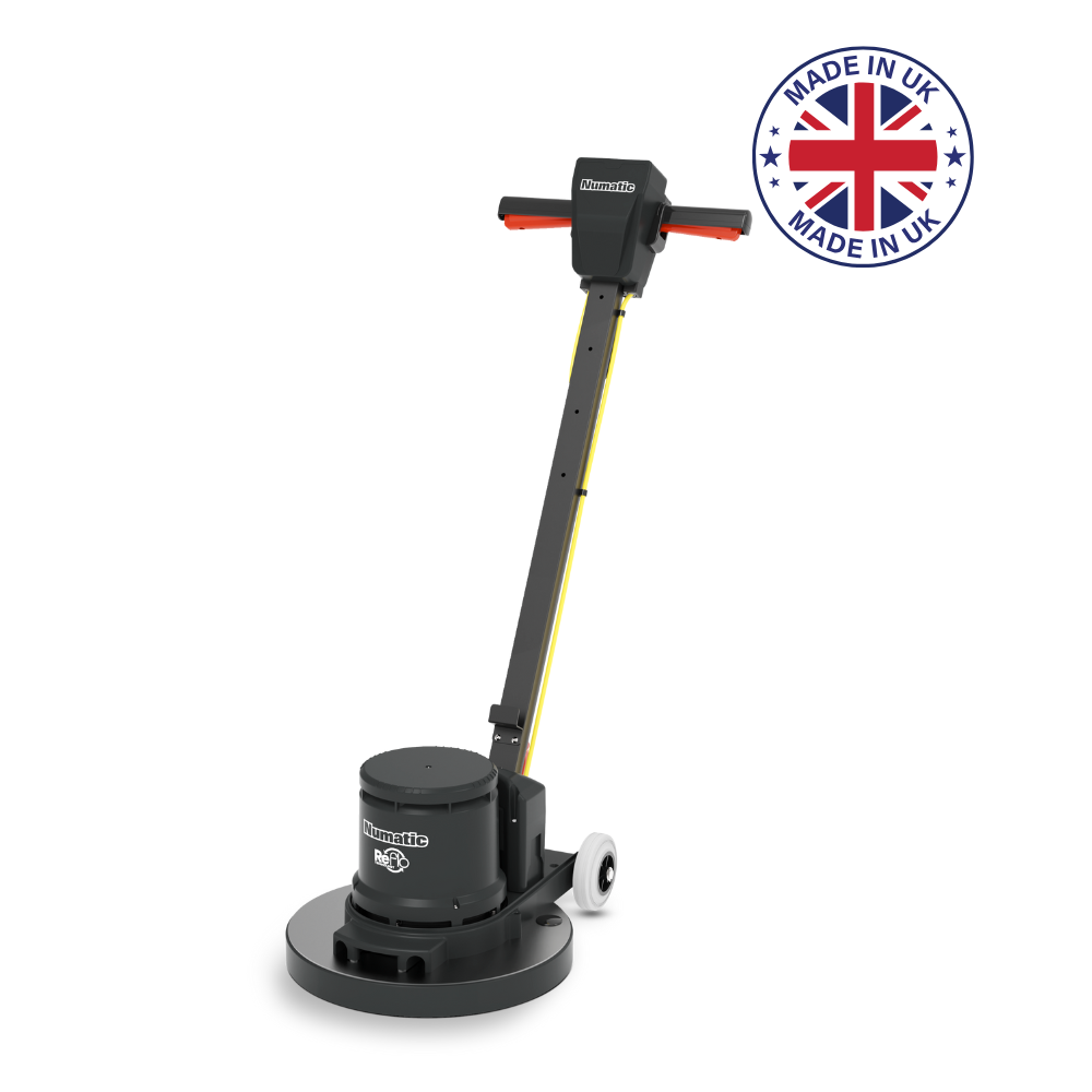 Numatic Hurricane HFM1515-R Rotary Scrubbing Floorcare Machine 150RPM - M.K. Floortec Services Ltd