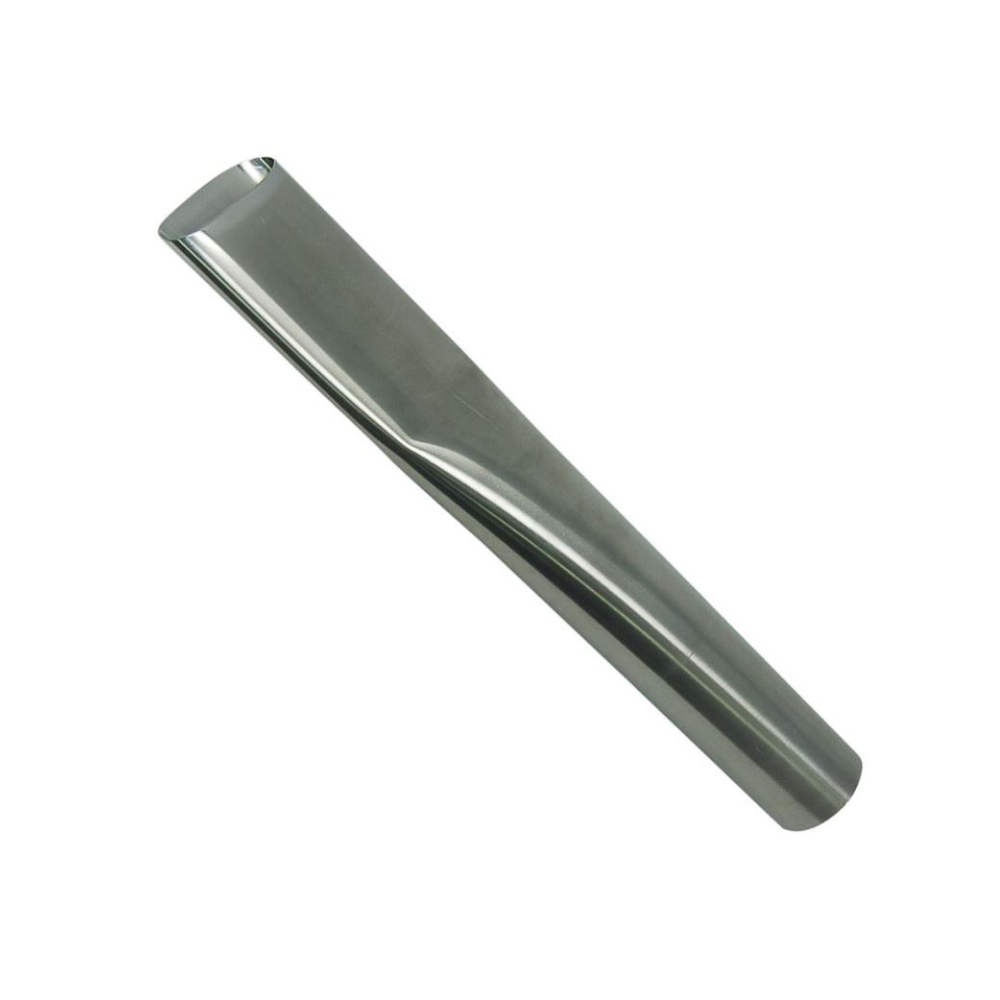 Stainless steel crevice tool nozzle, 38mm x 305mm, designed for Numatic NVB25B vacuum cleaners, model 602925.