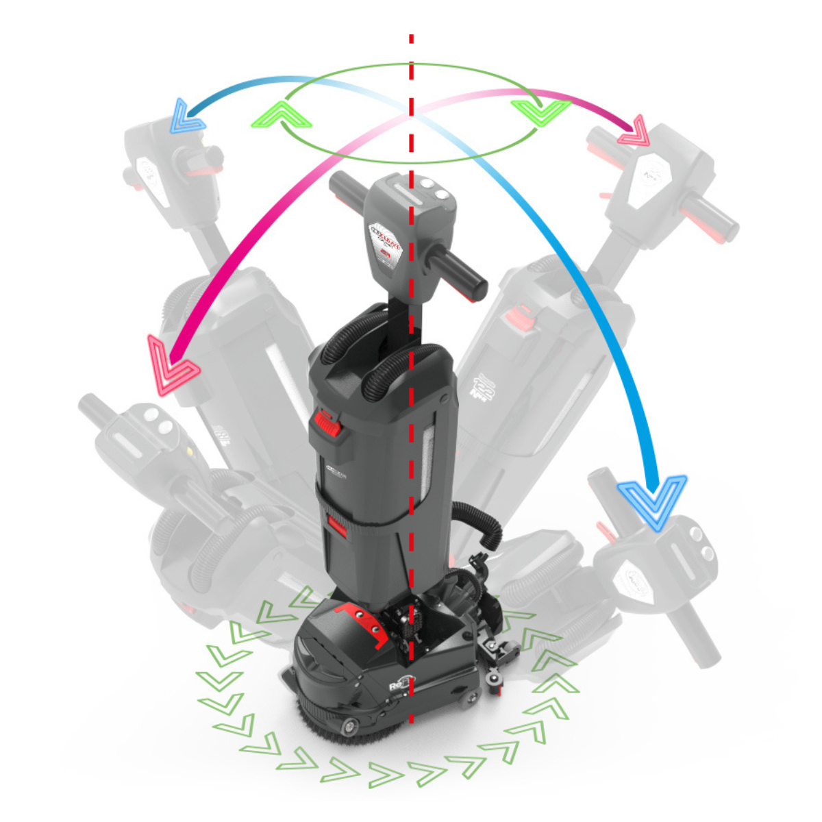 Numatic 220NX Compact Floor Scrubber Dryer