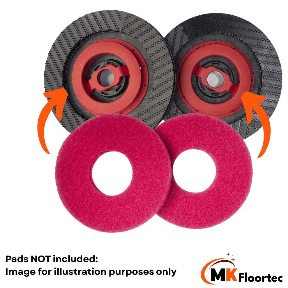 Numatic 911844 244NX - 440NX 220mm PadLock Pad Holder Drive Boards