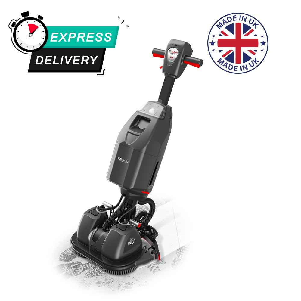 Numatic Nuclean Compact 440NX - NUC244NX-RC Compact Cordless Scrubber Dryer