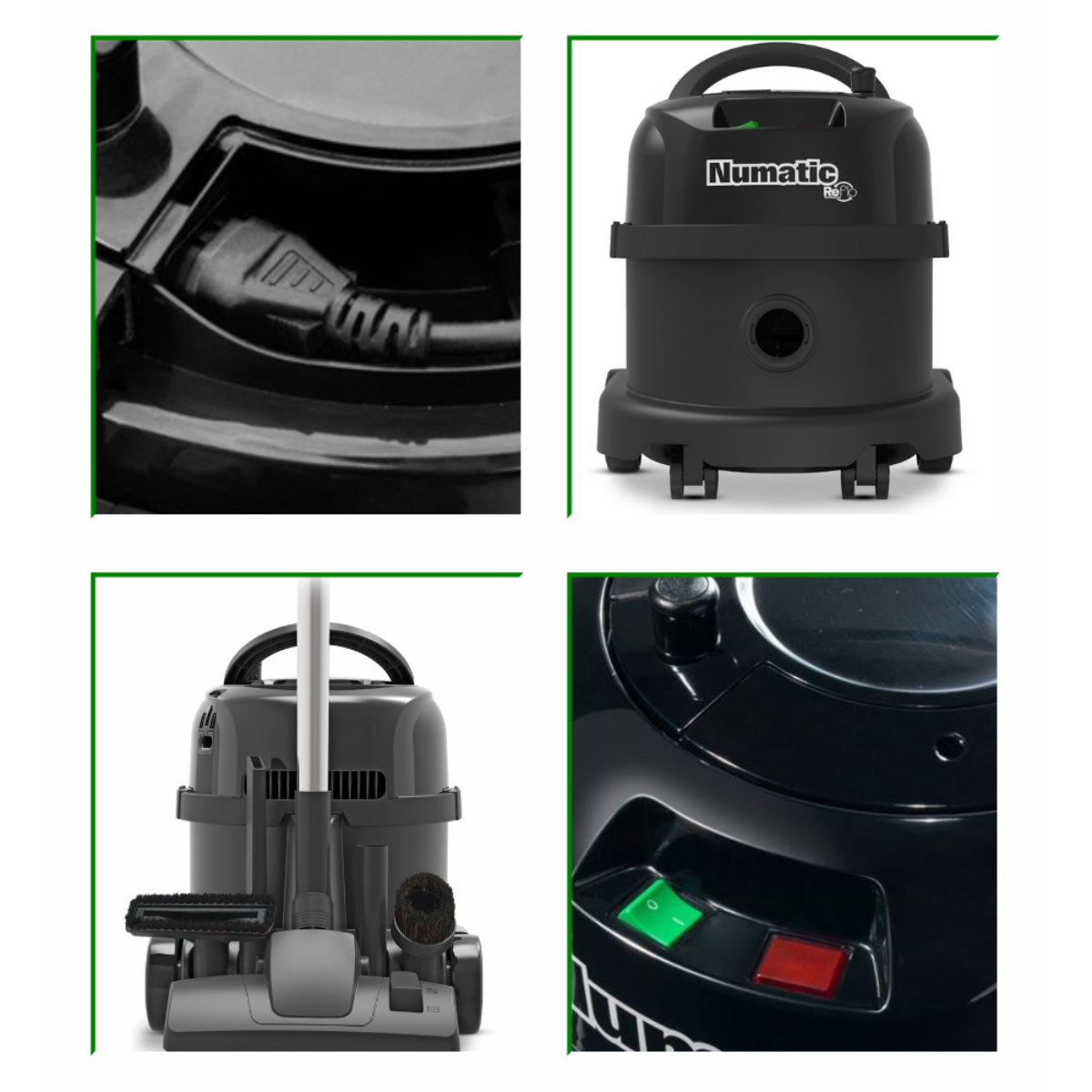 Numatic PPR170 Cylinder Vacuum Cleaner - Commercial Henry Hoover