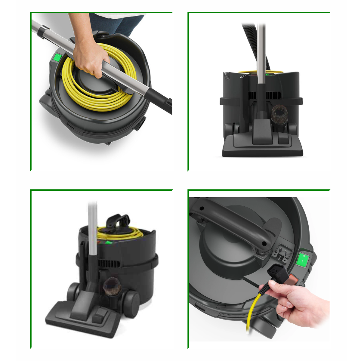 Numatic PRP180 Cylinder Vacuum Cleaner - Commercial Henry Hoover