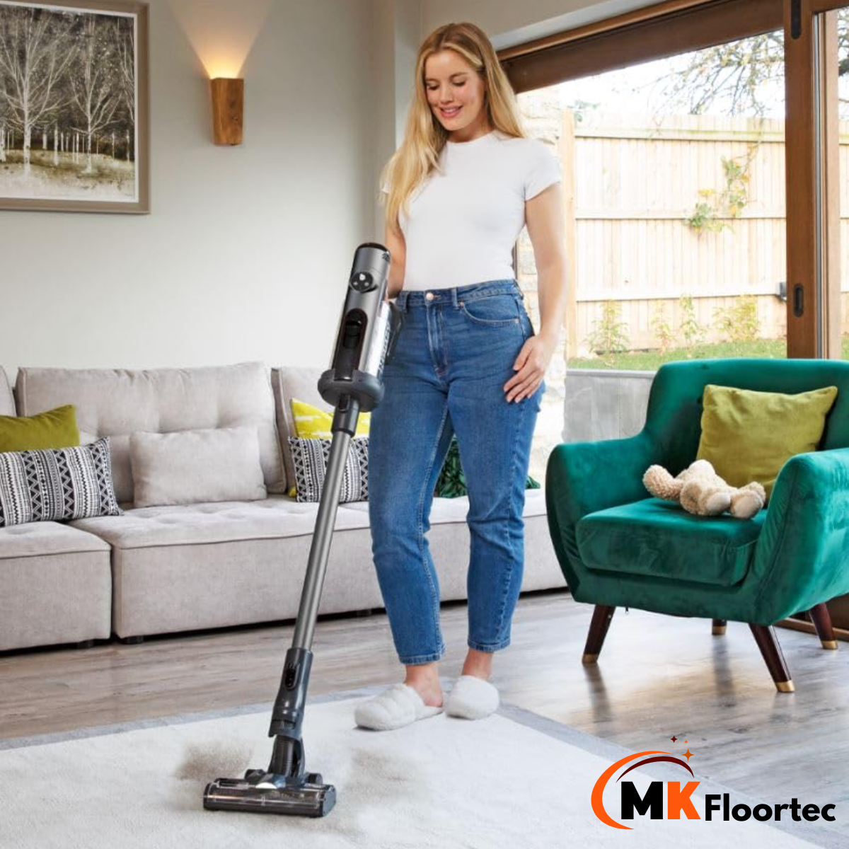 Numatic Quick NQ100 Commercial Cordless Stick Vacuum Cleaner (Twin Battery Edition)#11