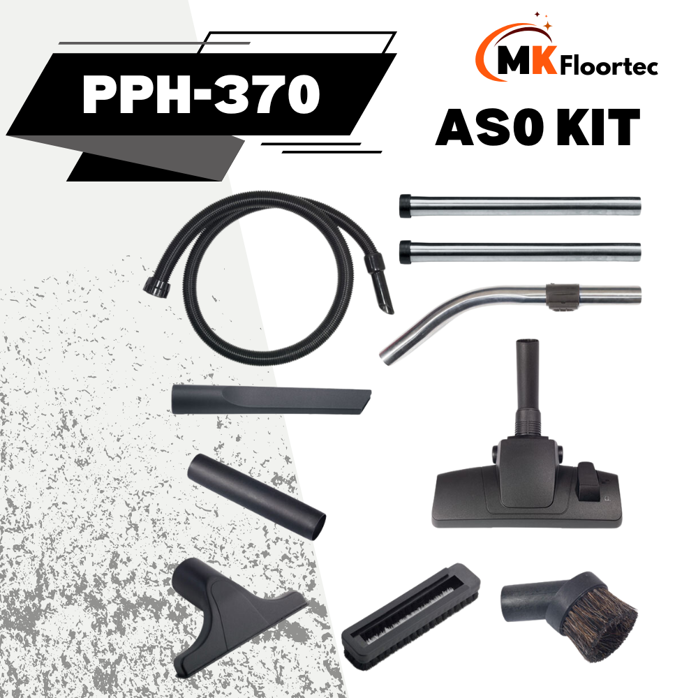 Numatic AS0 tool kit and attachments for PPH370 clean room vacuum cleaner