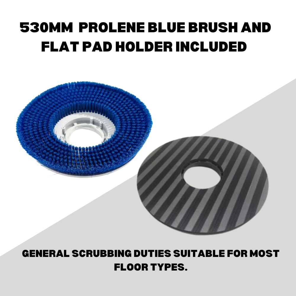 Nilfisk SC530 scrubber dryer brush and pad holder