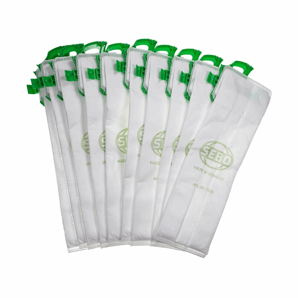 sebo felix dart vacuum cleaner hoover dust bags 7019 10 pack