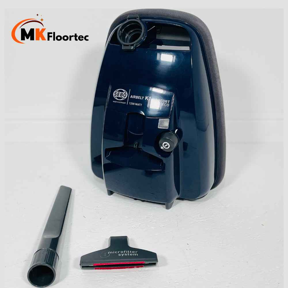 SEBO AIRBELT K1 Komfort ePower Blue Cylinder Vacuum Cleaner 92664GB