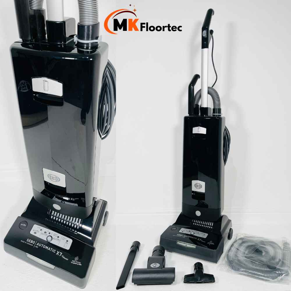 SEBO Automatic X7 Pet ePower +Boost Black Upright Vacuum Cleaner 91540GB