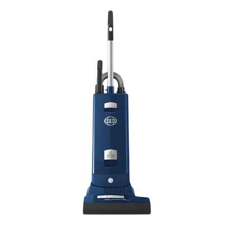 SEBO Automatic X8 WideTrack ePower Blue Upright Vacuum Cleaner 91556GB