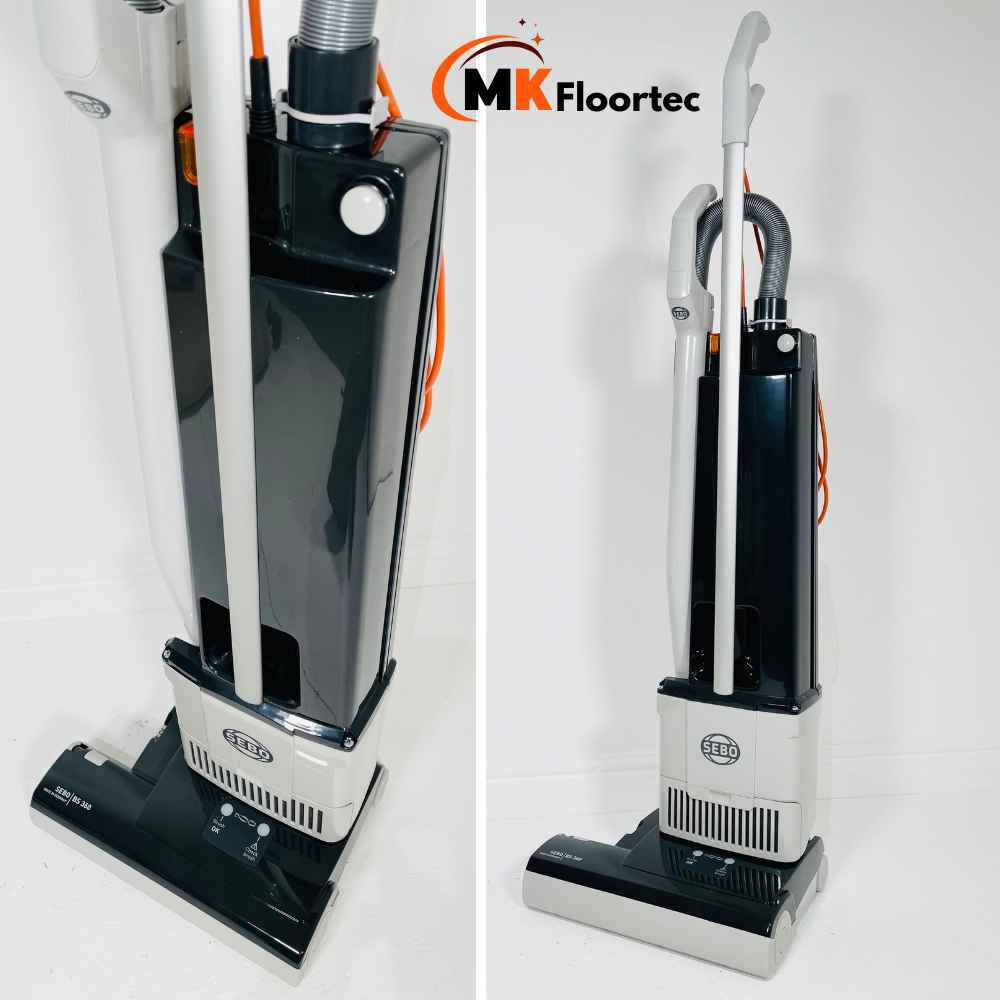 Sebo BS360 Upright Vacuum Cleaner - Commercial Grade, Model 91080GB