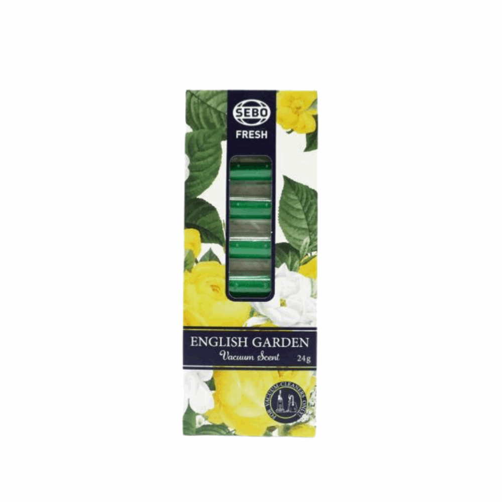 Sebo 4292 Fresh Vacuum Stick Air Fresheners Capsules English Garden (Pack Of 8)