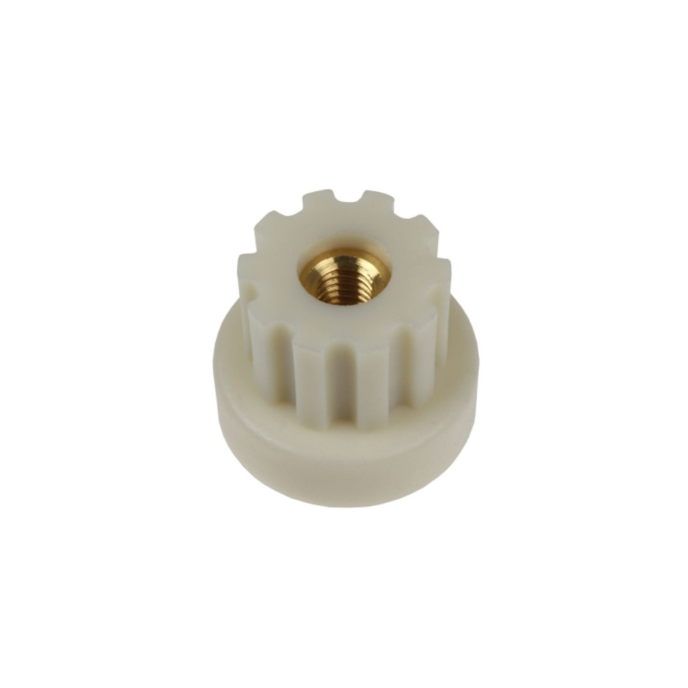 Sebo BS36-BS46 brush motor belt pulley, part number 2025, designed for use with Sebo BS36 and BS46 vacuum cleaners.