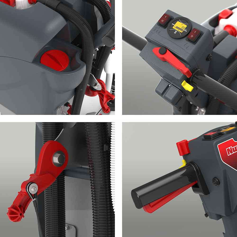 Numatic TBL4045 TwinTec Cordless Floor Cleaning Scrubber Dryer Battery Powered NX1K