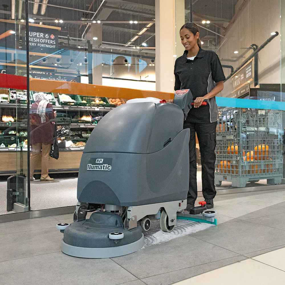 Numatic TBL4045 TwinTec Cordless Floor Cleaning Scrubber Dryer Battery Powered NX1K