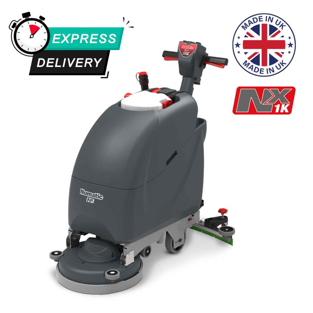 Numatic TBL4045 TwinTec Cordless Floor Cleaning Scrubber Dryer Battery Powered NX1K
