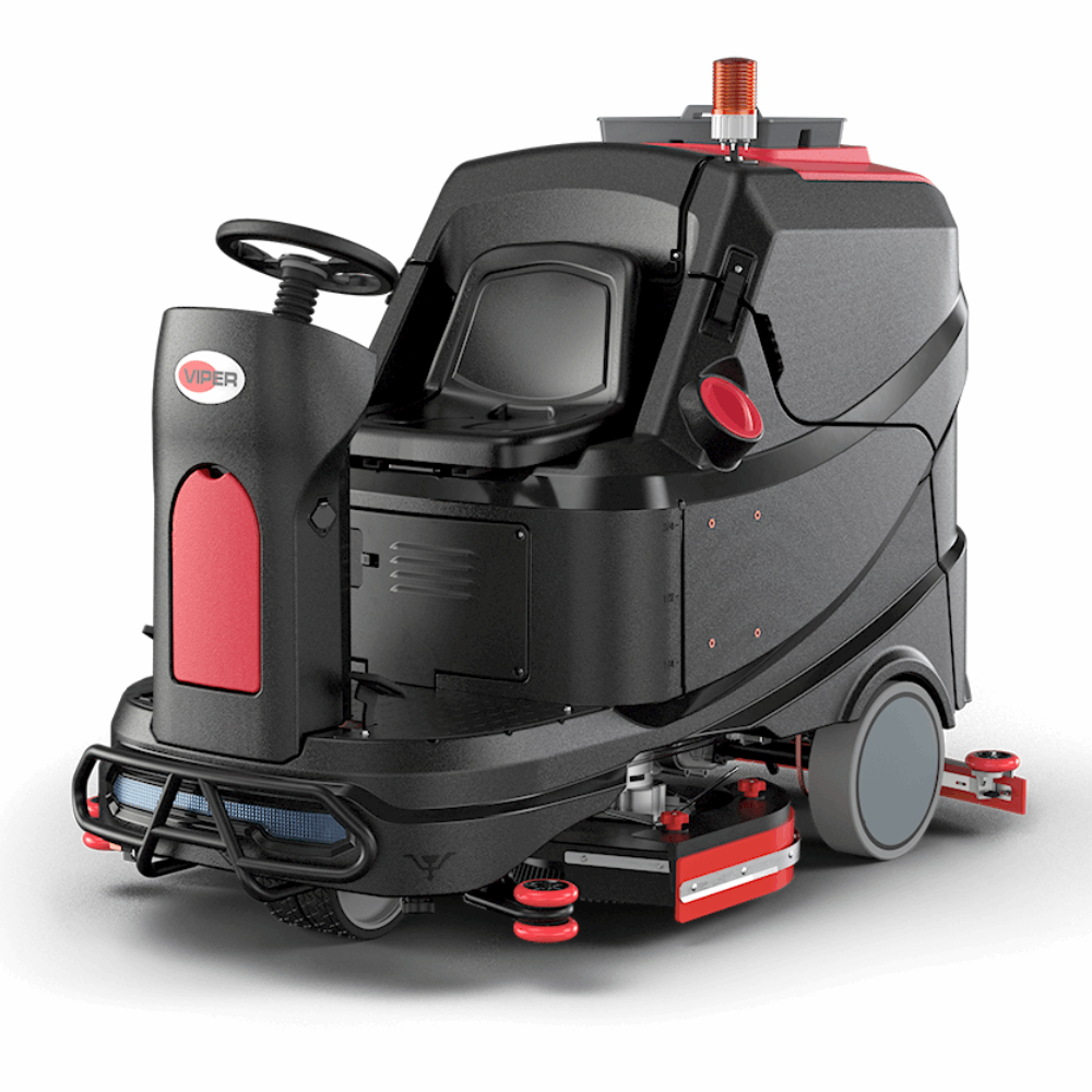 Viper AS1050R Ride On Battery Powered Scrubber Dryer