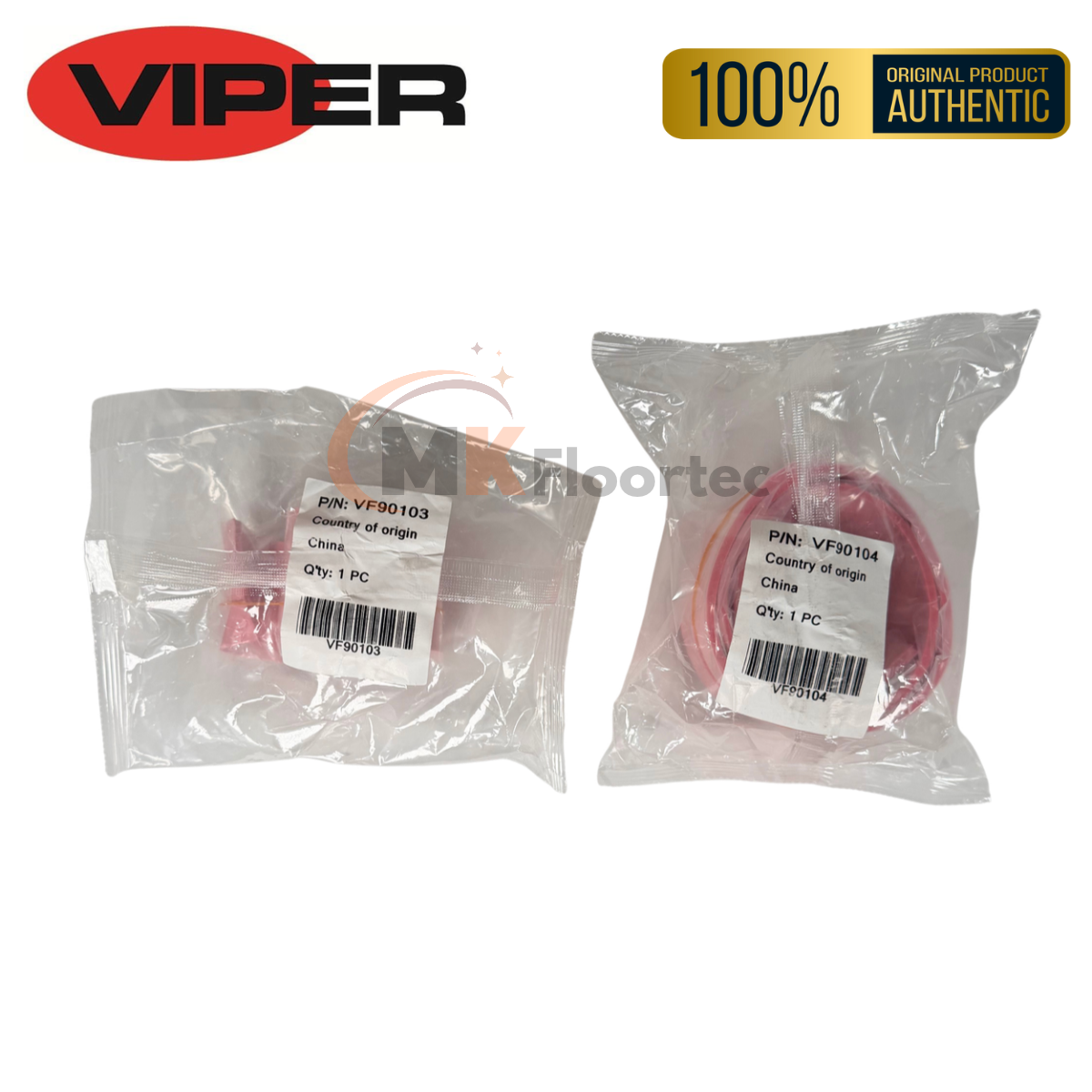 Viper AS430C Squeegee Blade Set – Red 730mm (VF90103 & VF90104)